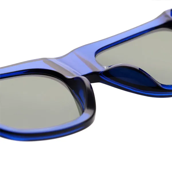 A. Kjaerbede Agnes Sunglasses - Dark Blue Transparent
