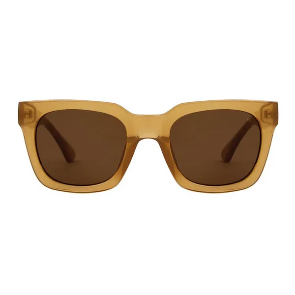 A Kjaerbede Nancy Sunglasses - Light Brown Transparent