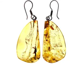 AMBER Crystal Earrings - Statement Earrings, Dangle Earrings, Handmade Jewelry, Healing Crystals and Stones, 50354