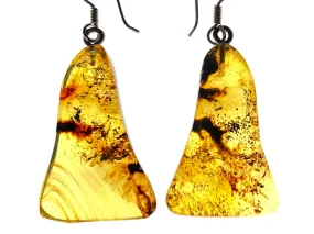 AMBER Crystal Earrings - Statement Earrings, Dangle Earrings, Handmade Jewelry, Healing Crystals and Stones, 50357