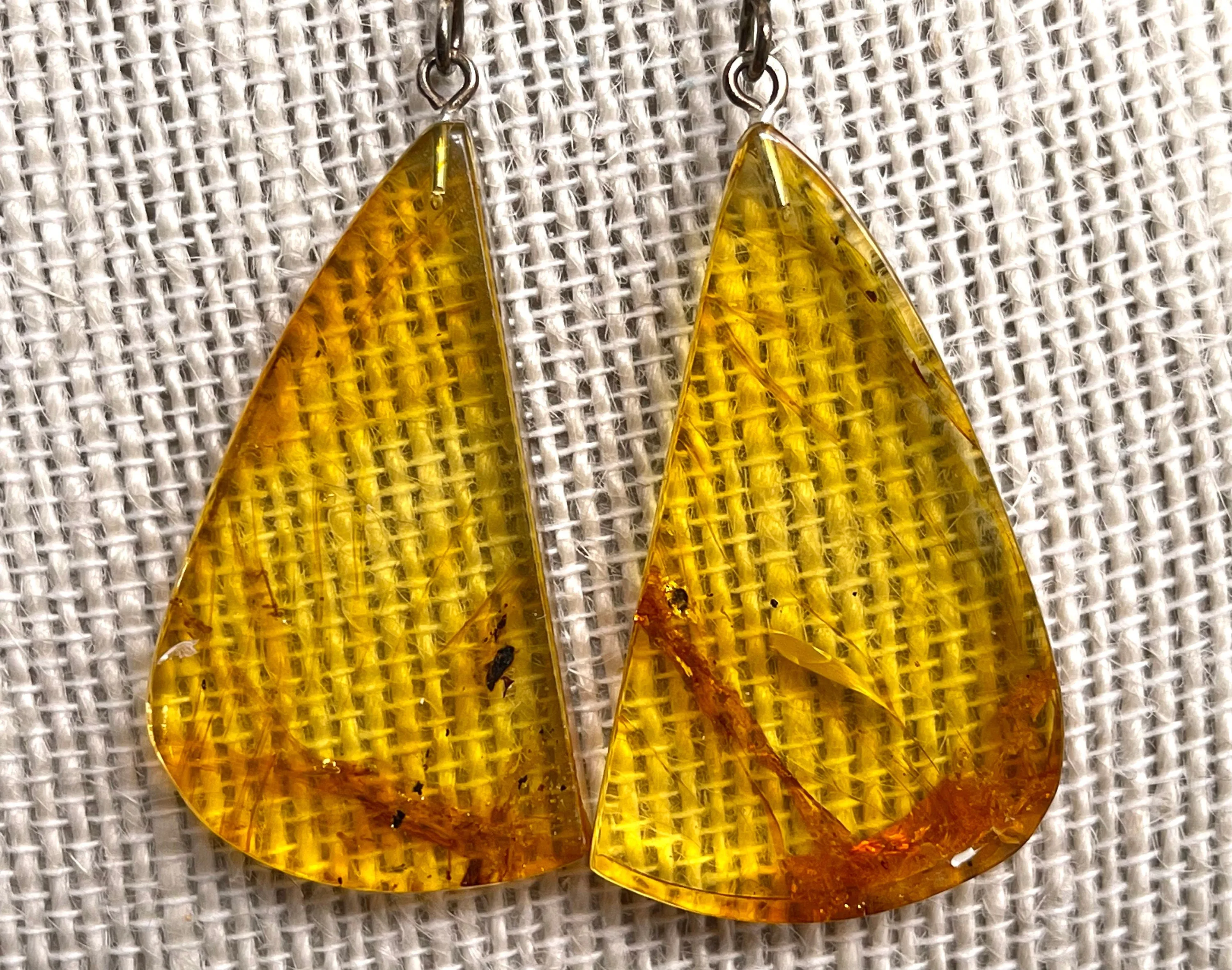 AMBER Crystal Earrings - Statement Earrings, Dangle Earrings, Handmade Jewelry, Healing Crystals and Stones, 50390