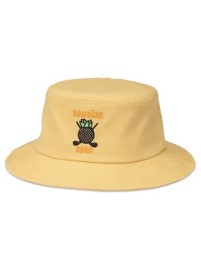 American Needle Hawaiian Open Washed Twill Bucket Hat Bleached Sun 19H003A-HAWAO