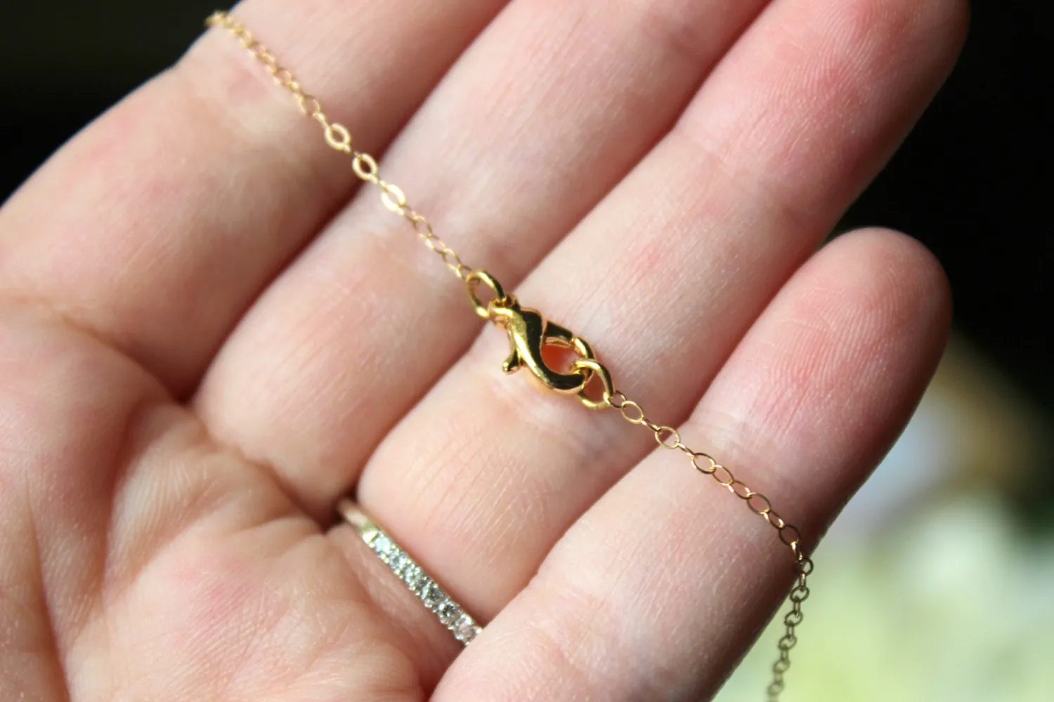 Aquamarine Lariat Necklace Aqua Blue Lariat Leaf Gold Necklace - Bridal Necklace - Bridesmaid Lariat Necklace - Bridesmaid Jewelry Wedding