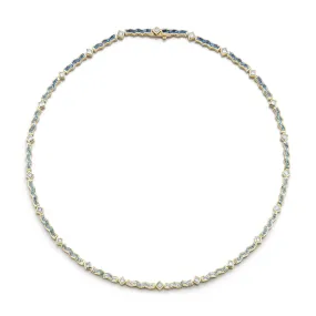Awakenings Tennis Necklace in Water