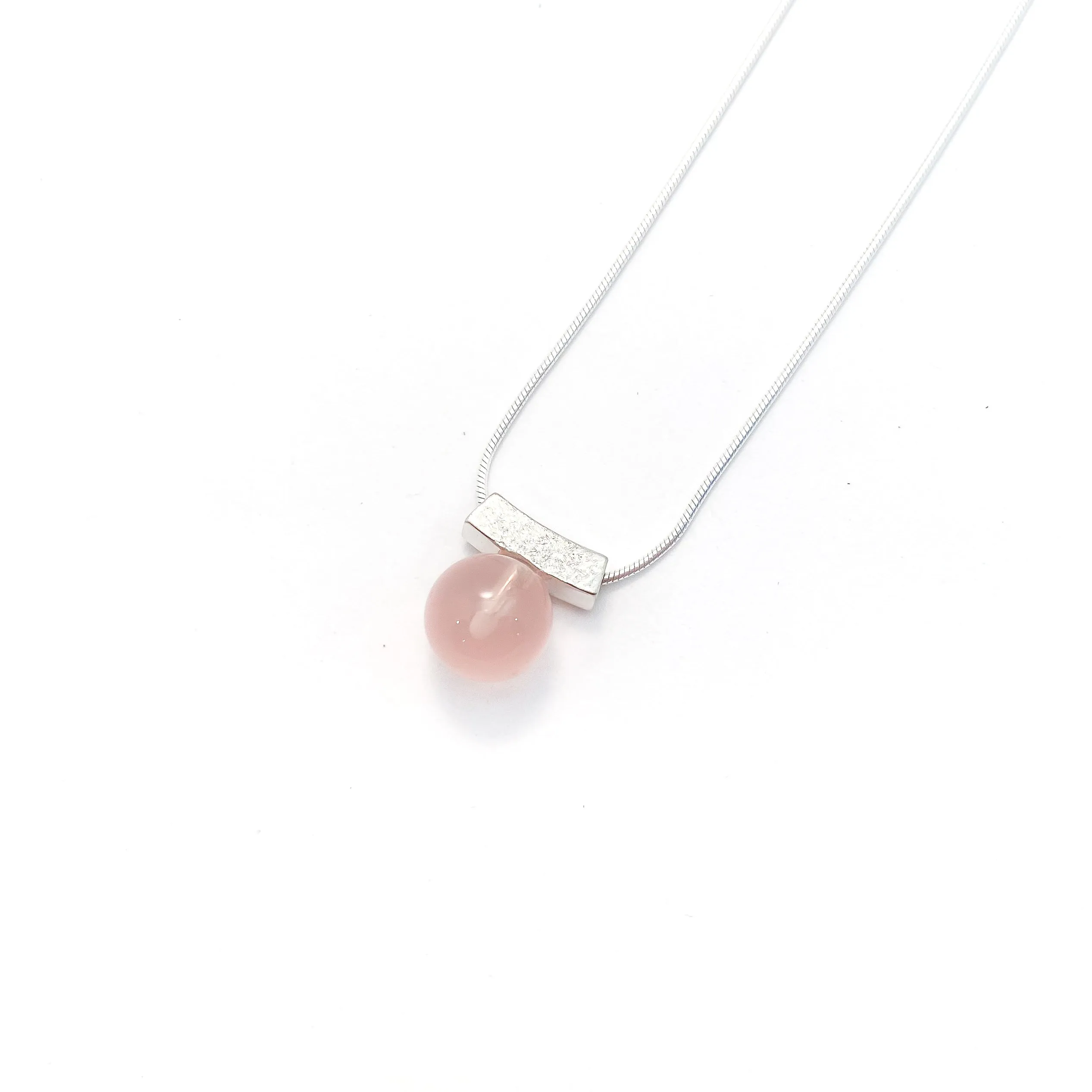 Birthstone Bead Slider Necklace