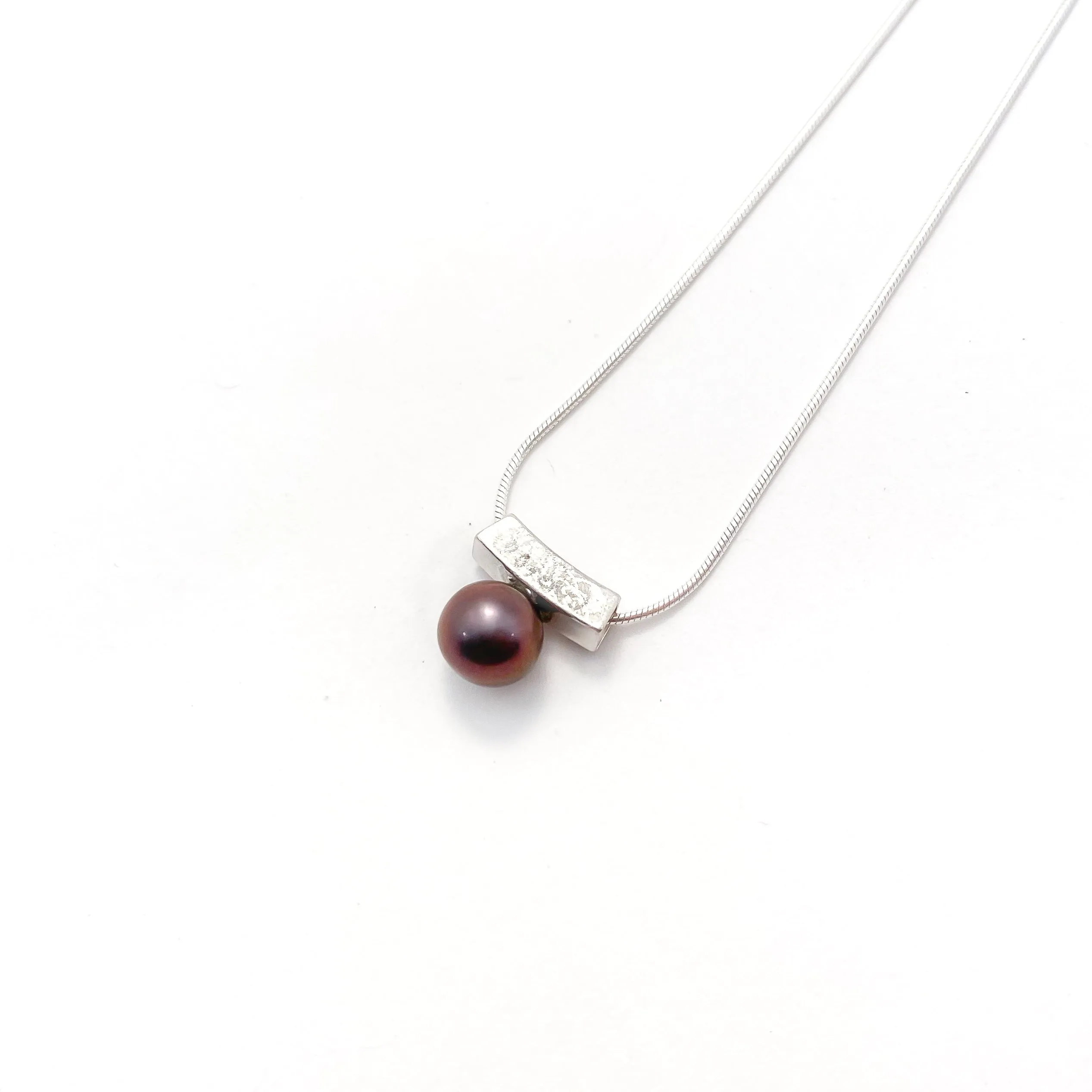Birthstone Bead Slider Necklace