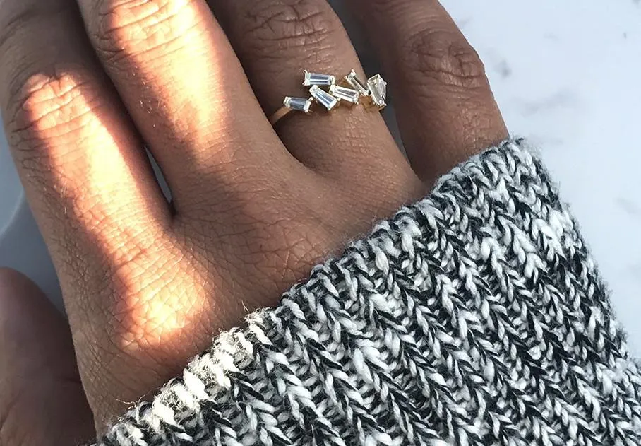 Bridget Baguette Ring