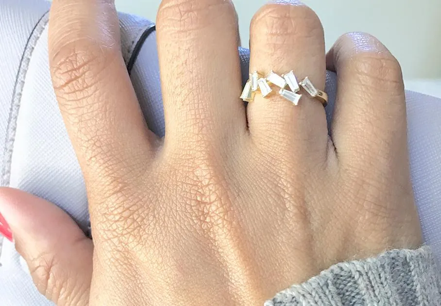 Bridget Baguette Ring