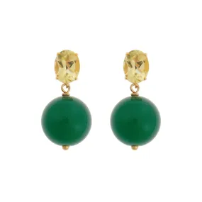 Bubble Jade Lemon Topaz