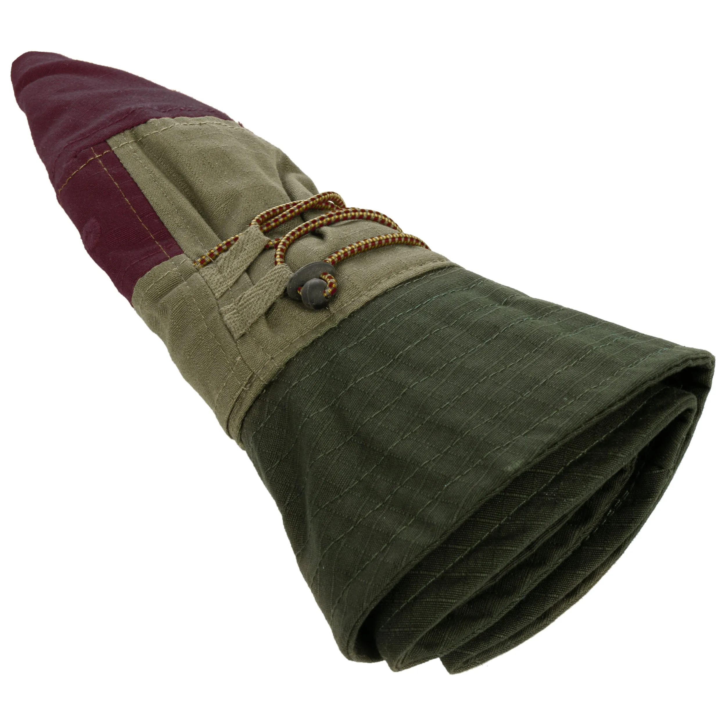 BUFF Sun Bucket Beanie Hak RED/KHAKI