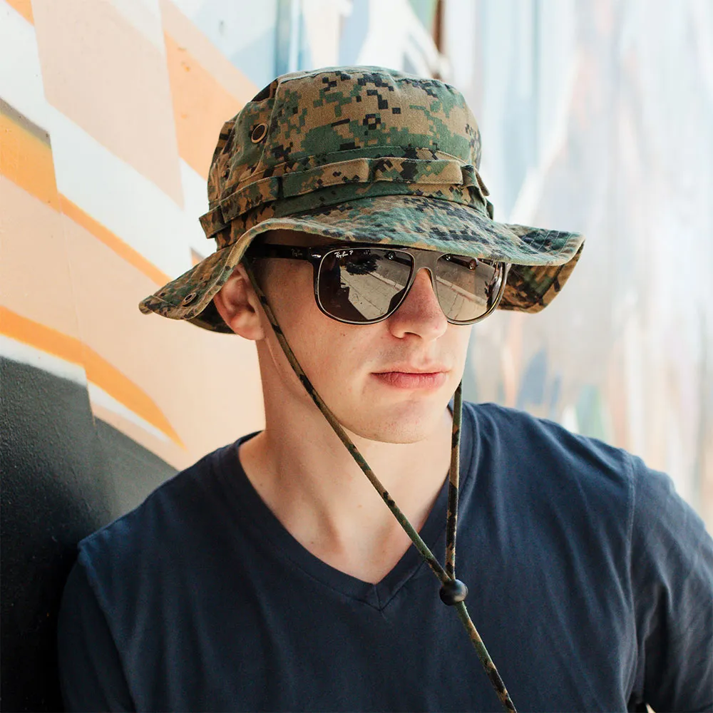 Camo Washed Twill Hunting Hat