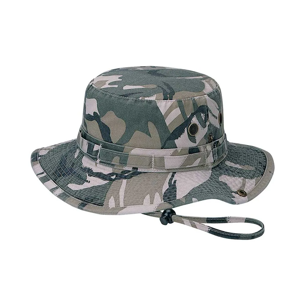Camo Washed Twill Hunting Hat
