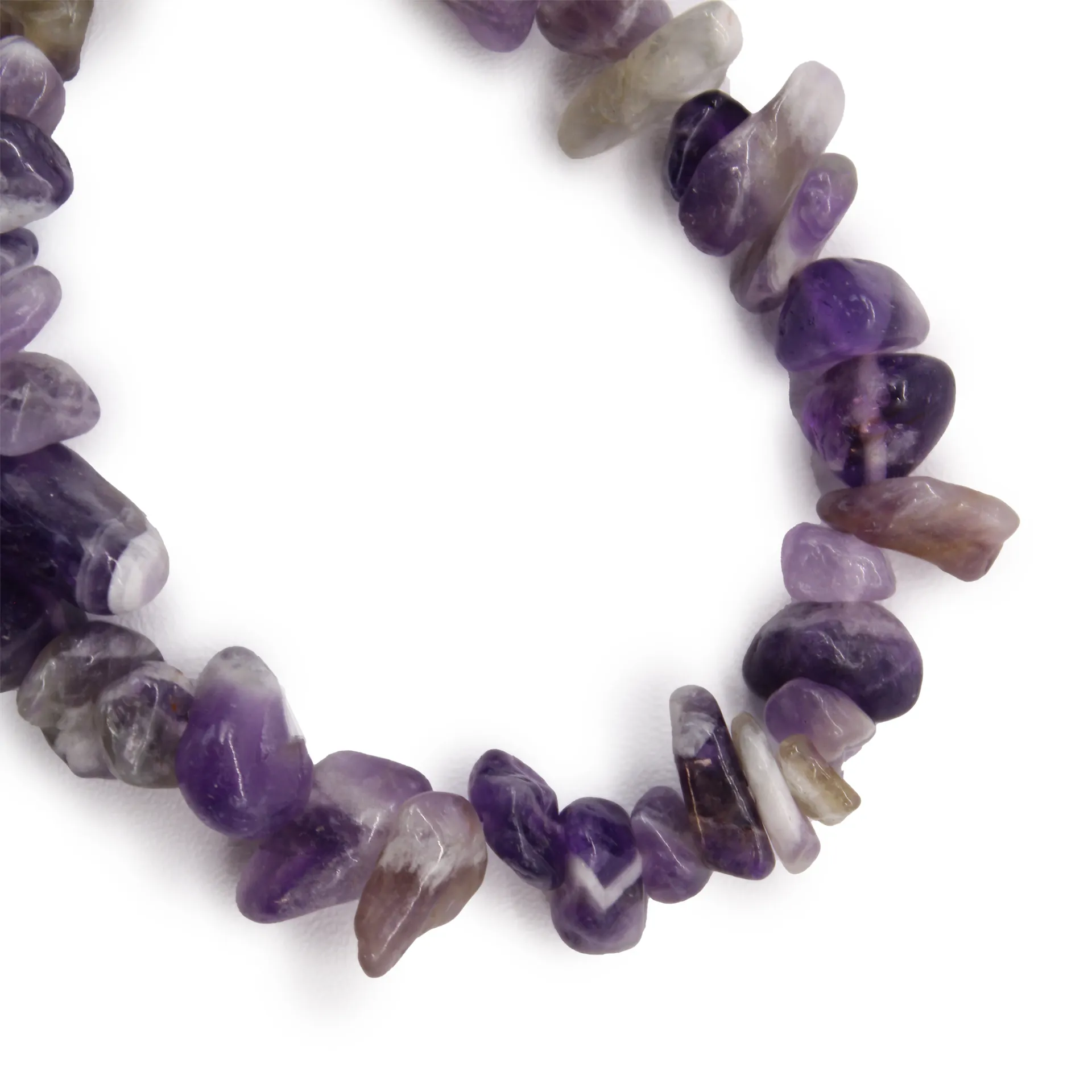 Chipstone Bracelet - Genuine Amethyst | Elegant Gemstone Jewelry