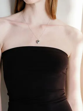 Classic Heart Locket Silver
