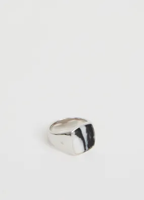 Cushion Zebra Ring