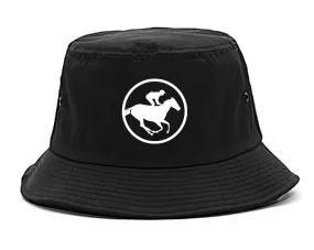 Derby Horse Racing Chest Mens Bucket Hat