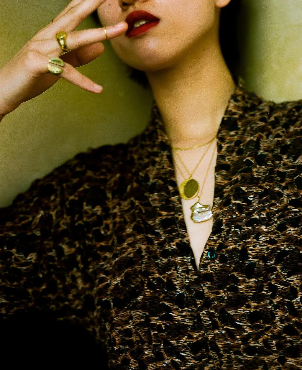 Dhairya Karwa in Divided Signet Ring in Silver Tone