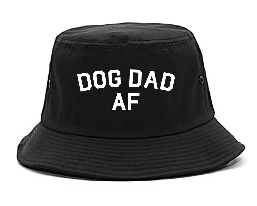 Dog Dad Af Daddy Mens Bucket Hat