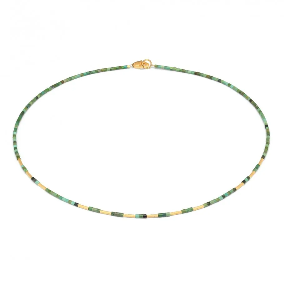 Dremiani Necklace Green Turquoise