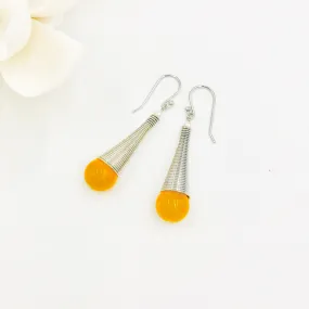 Elevation Yellow Jade Earrings