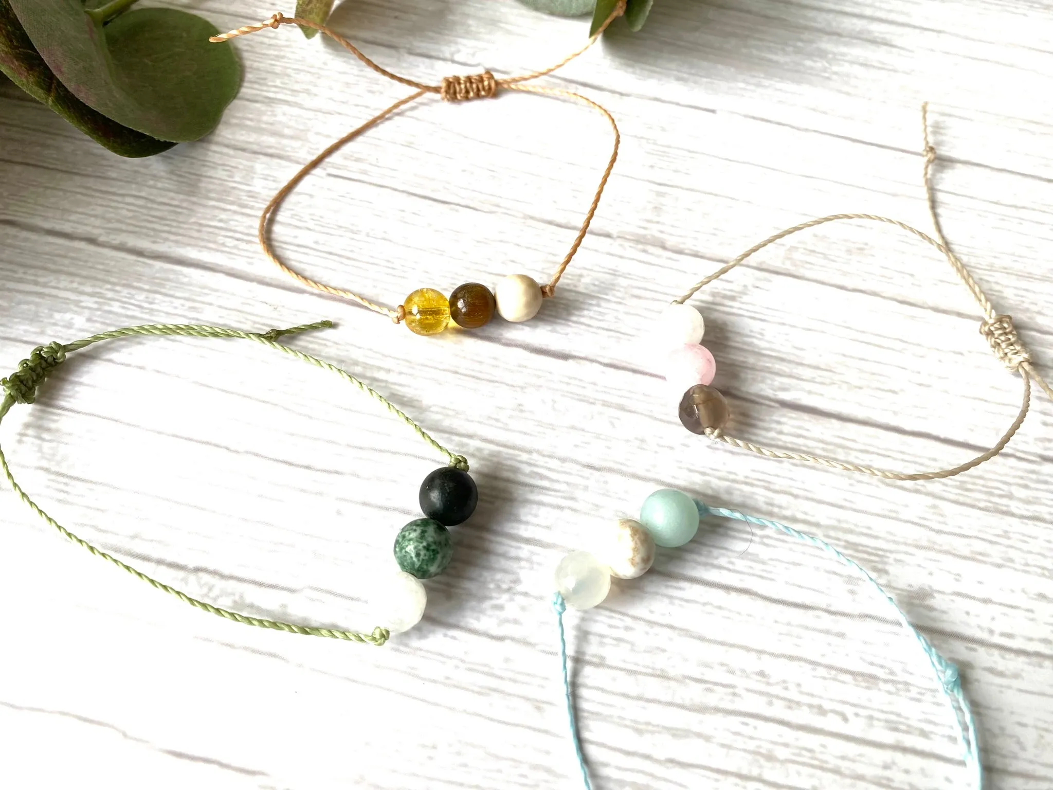 First Day Back At School Crystal Bracelet