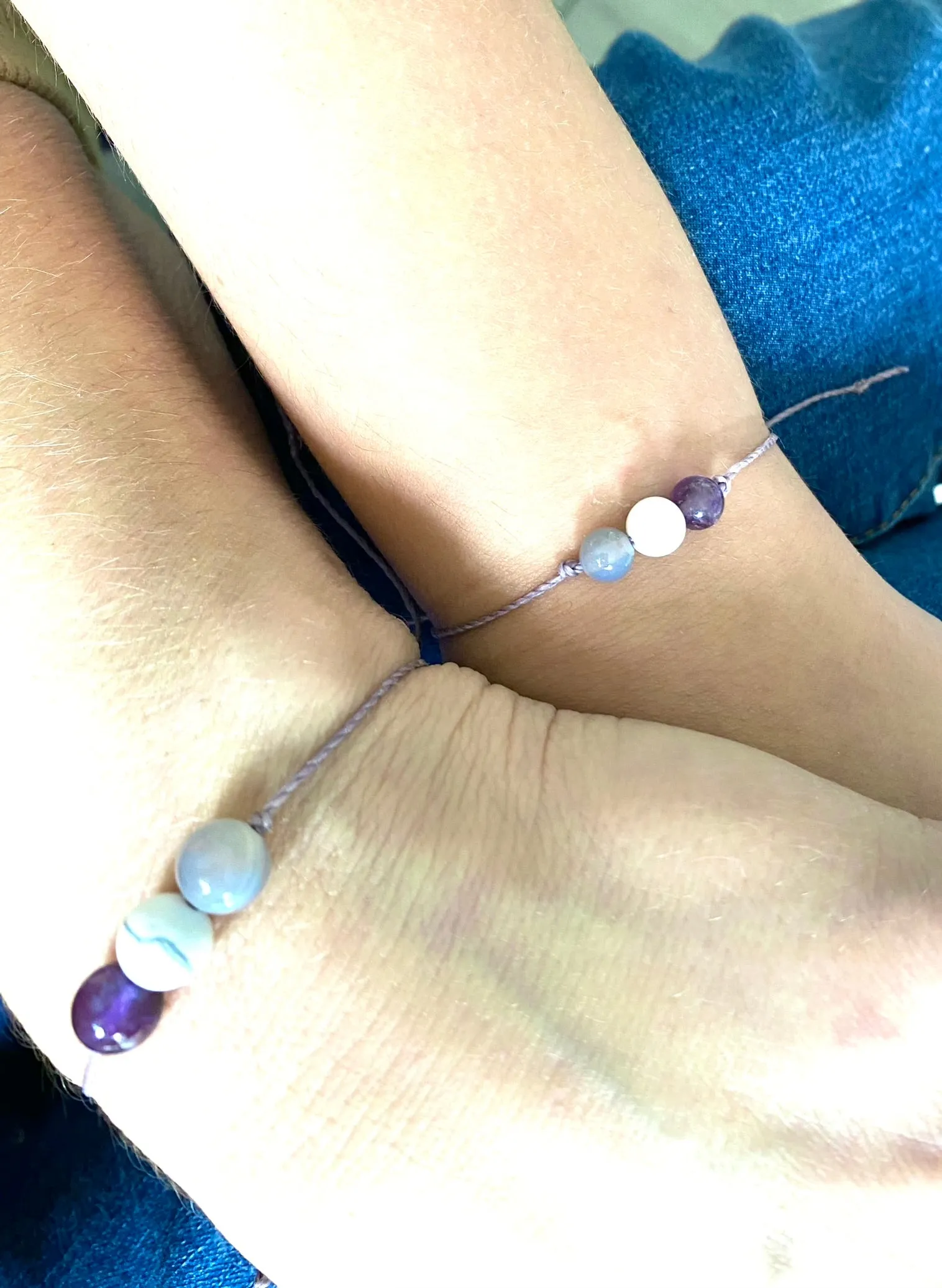 First Day Back At School Crystal Bracelet