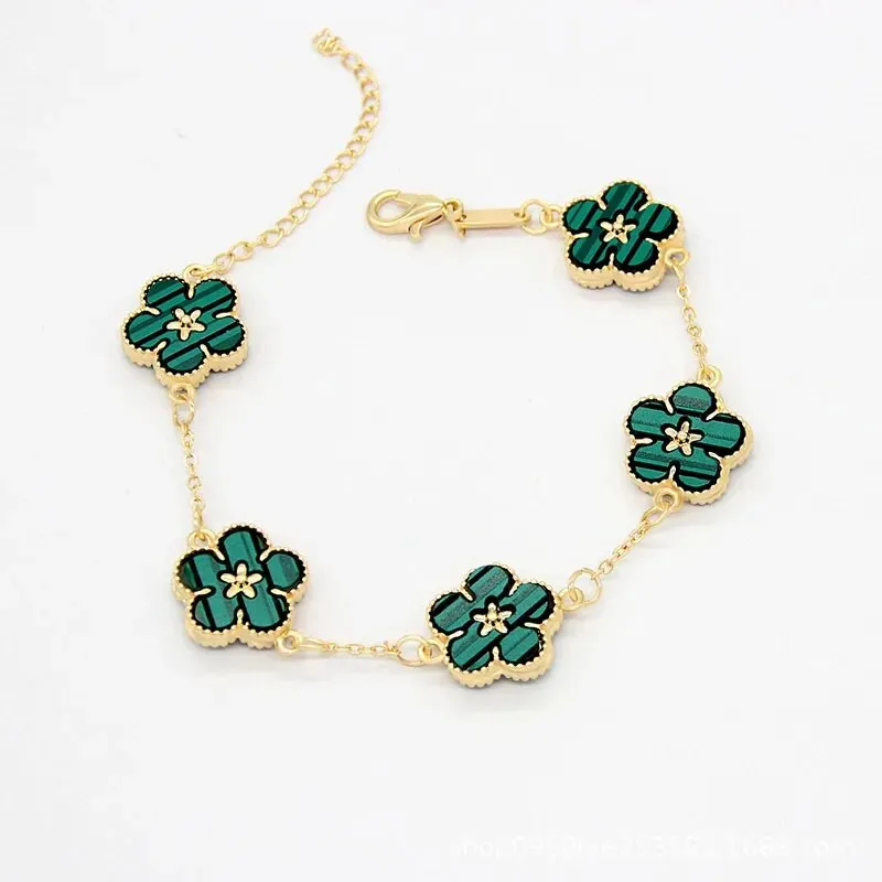Five Leaves Flower Bracelets