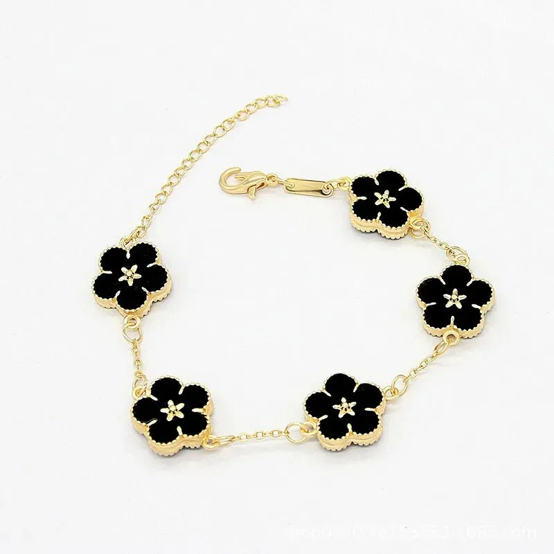 Five Leaves Flower Bracelets