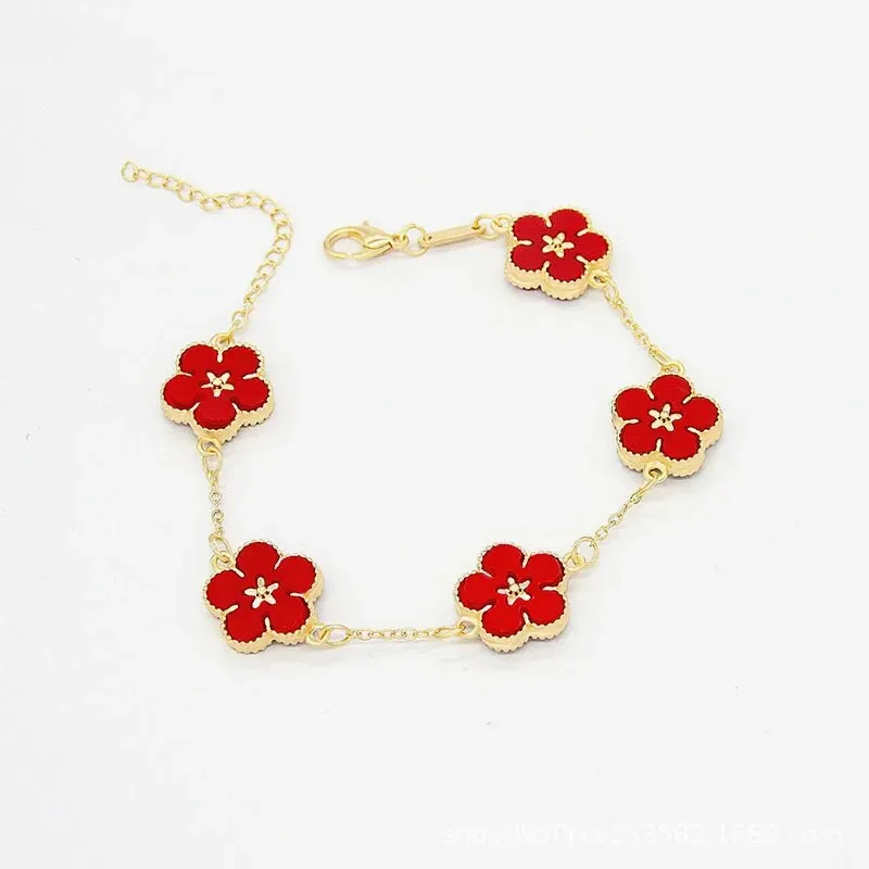 Five Leaves Flower Bracelets
