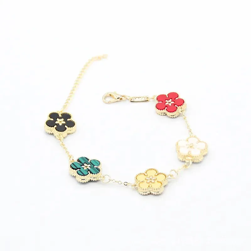 Five Leaves Flower Bracelets