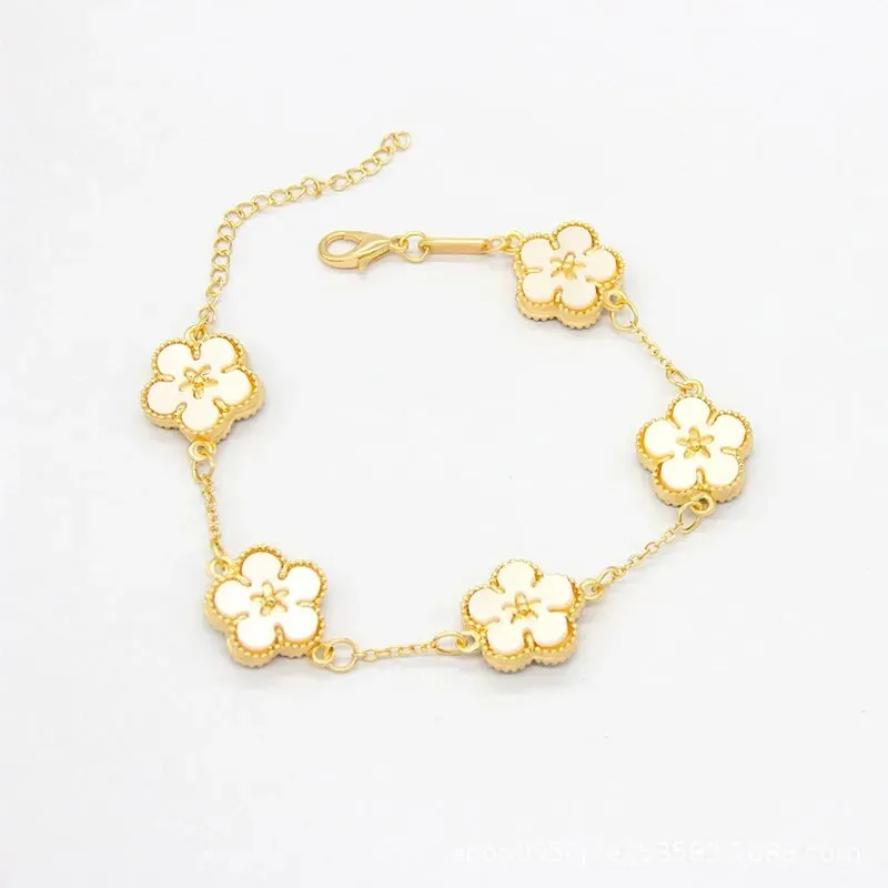 Five Leaves Flower Bracelets