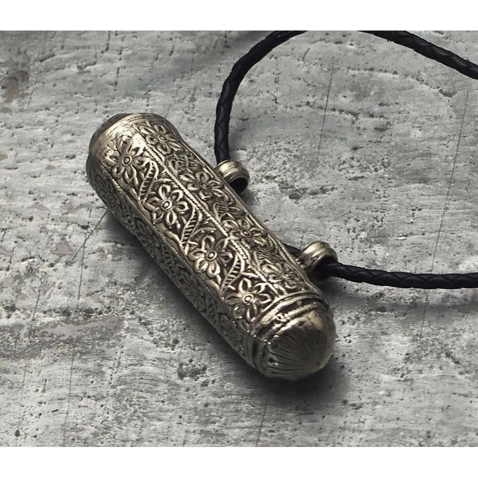 Floral Tube Silver Tawidh