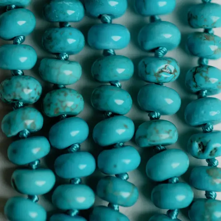 Genuine Turquoise Candy Necklace