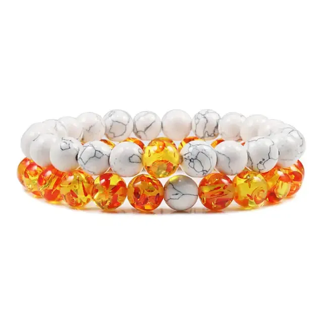 Golden Marble Bracelet