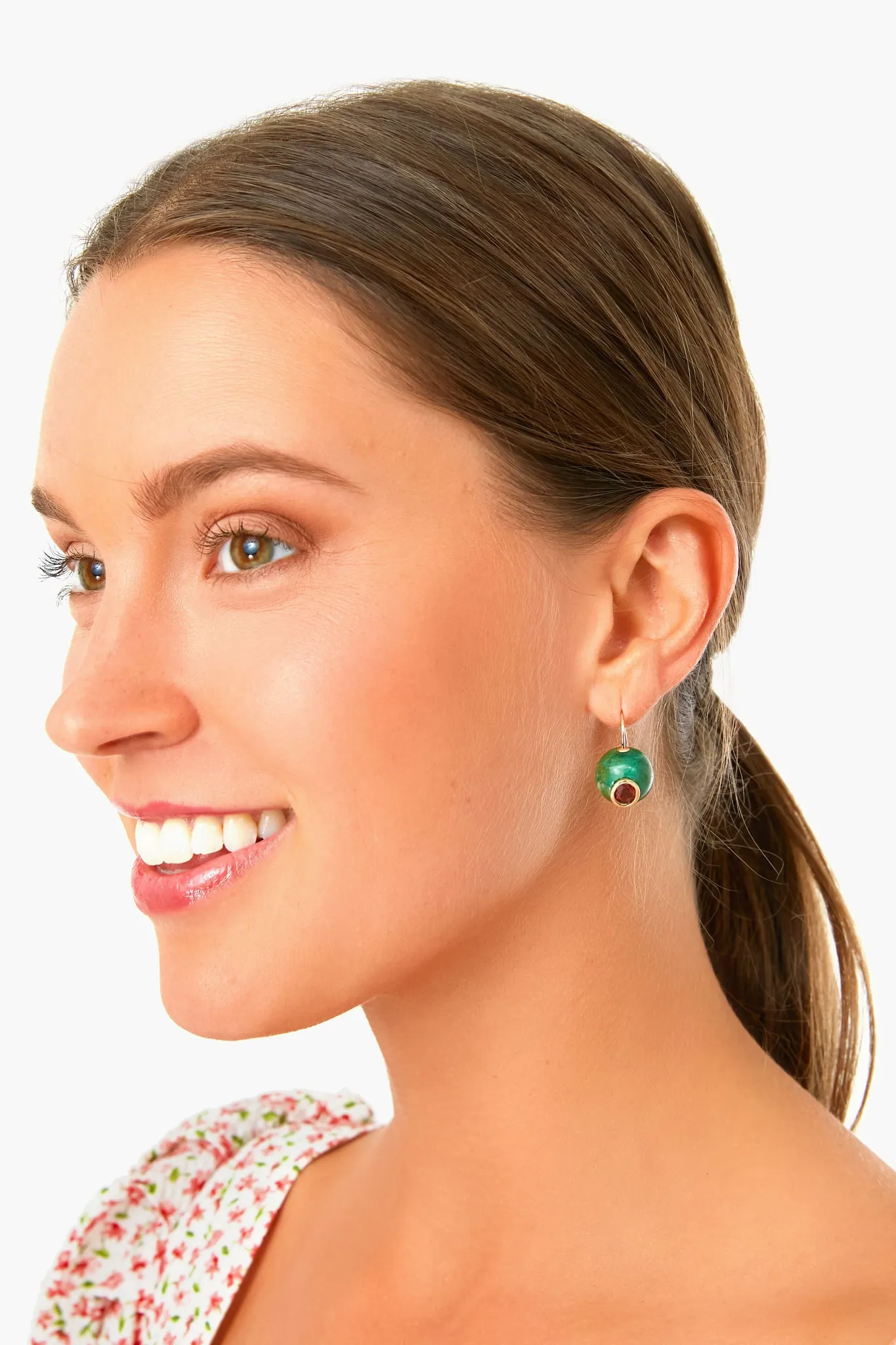 Green Pablo Earrings
