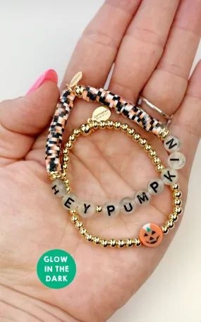 Hey Pumpkin Bracelet Stack