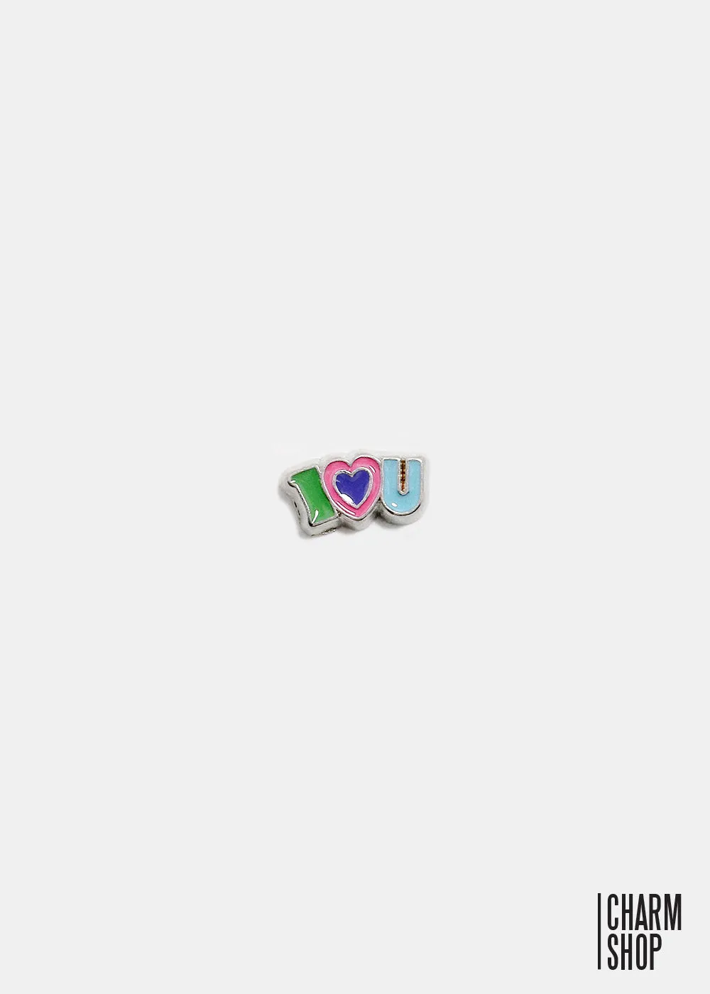 I Heart U Multi Locket Charm