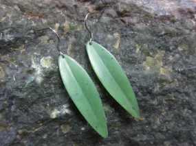 Jade Leaf Earring
