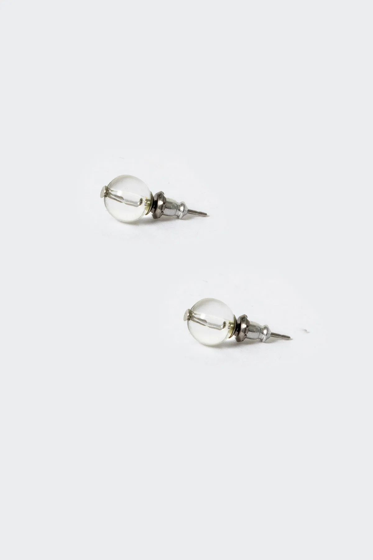 JWL8MS - 8mm Lucite Stud Earrings