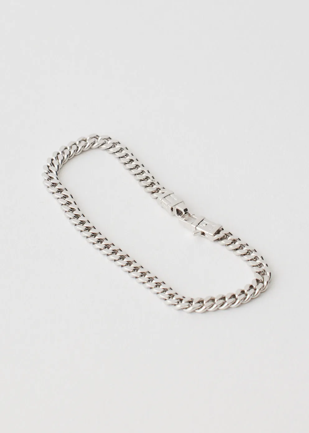Large Curb Chain Bracelet 7.7"
