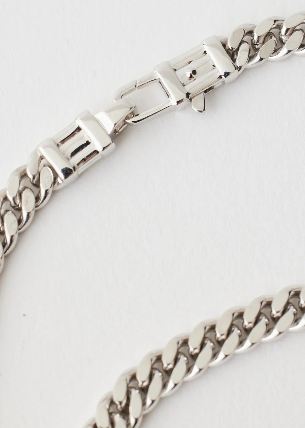 Large Curb Chain Bracelet 7.7"
