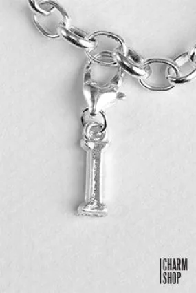 Letter I Dangle Charm