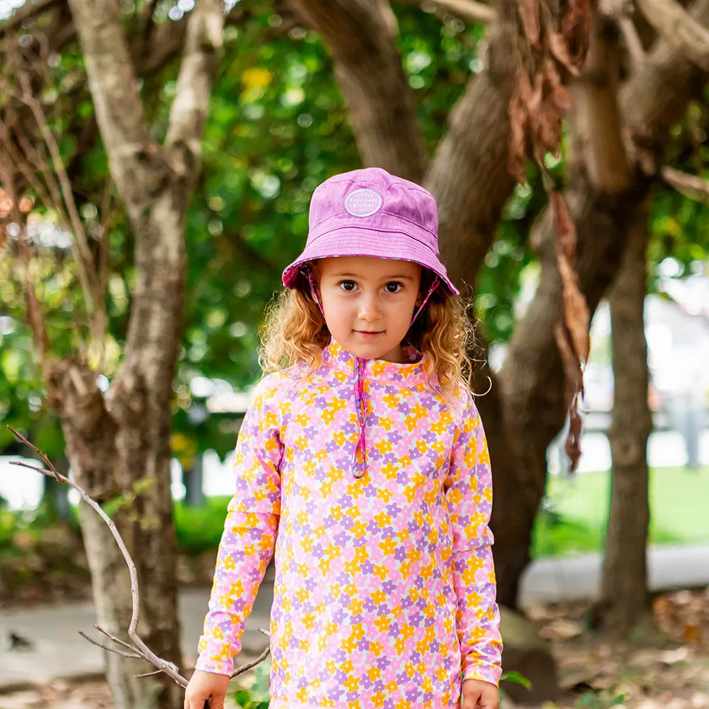 LOVELY BOWS REVERSIBLE BUCKET HAT - 4 Sizes