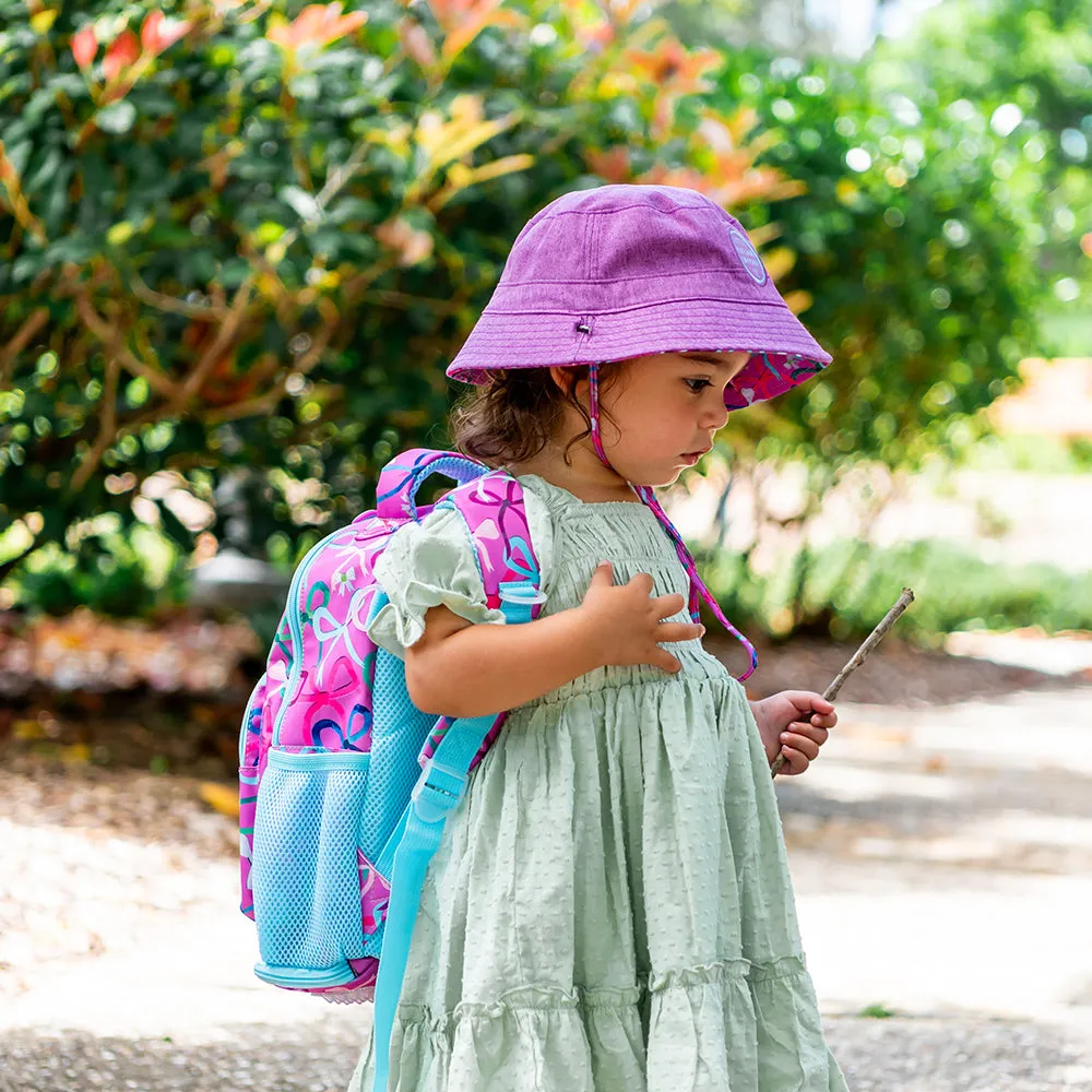 LOVELY BOWS REVERSIBLE BUCKET HAT - 4 Sizes