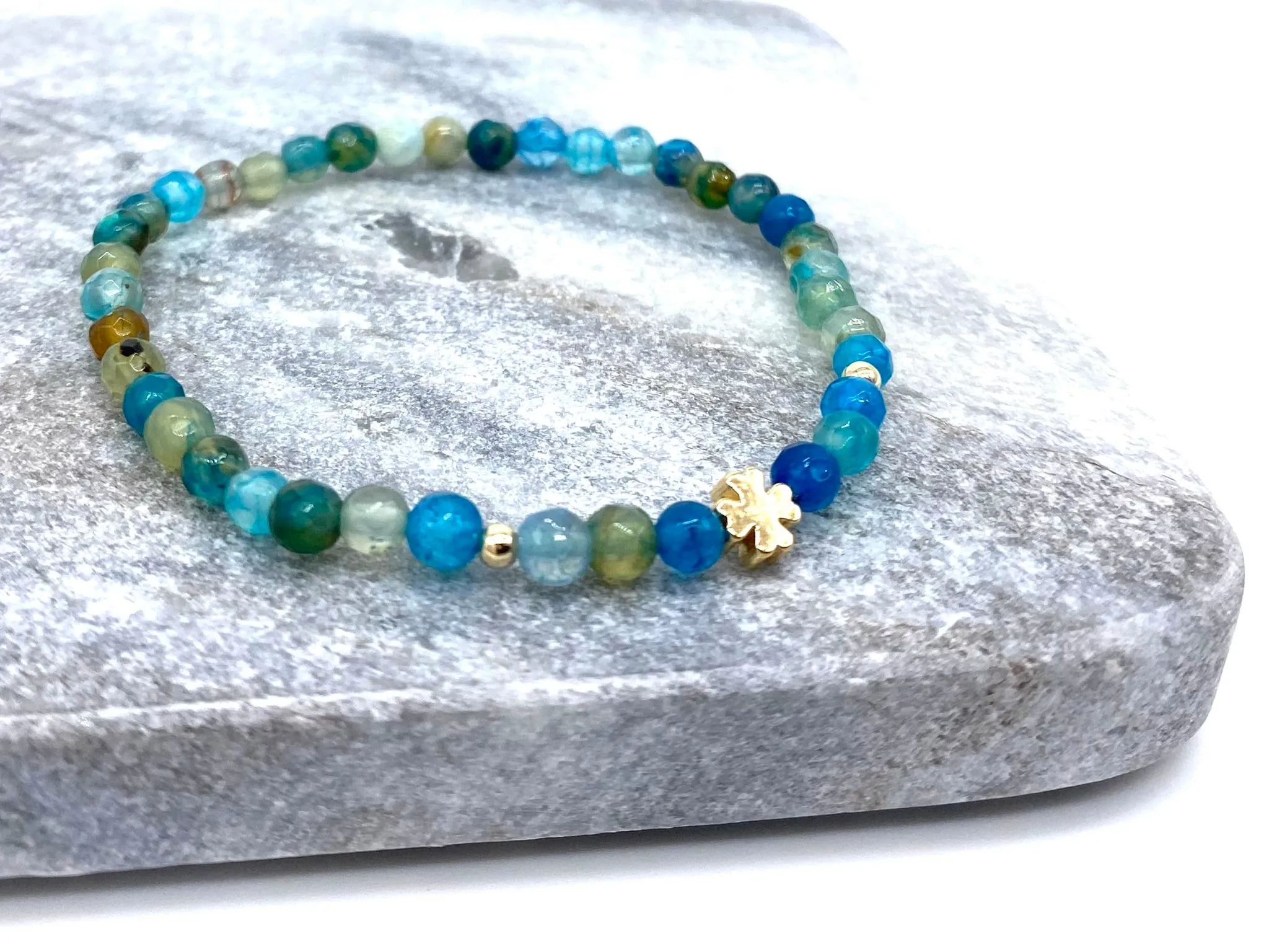 Lucky Crystal Clover Bracelet