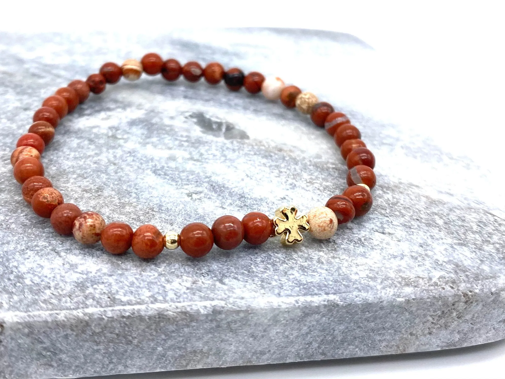 Lucky Crystal Clover Bracelet