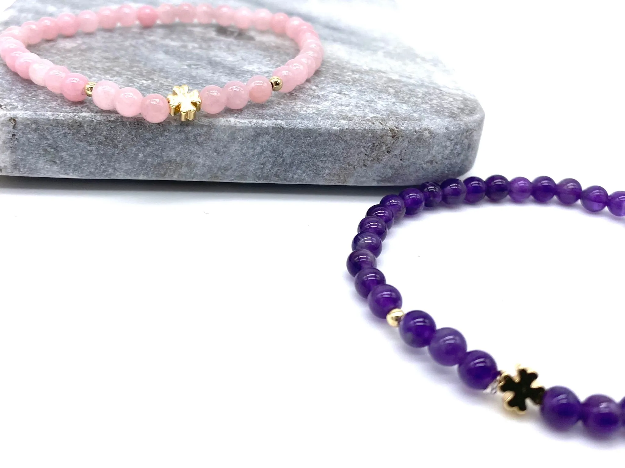 Lucky Crystal Clover Bracelet