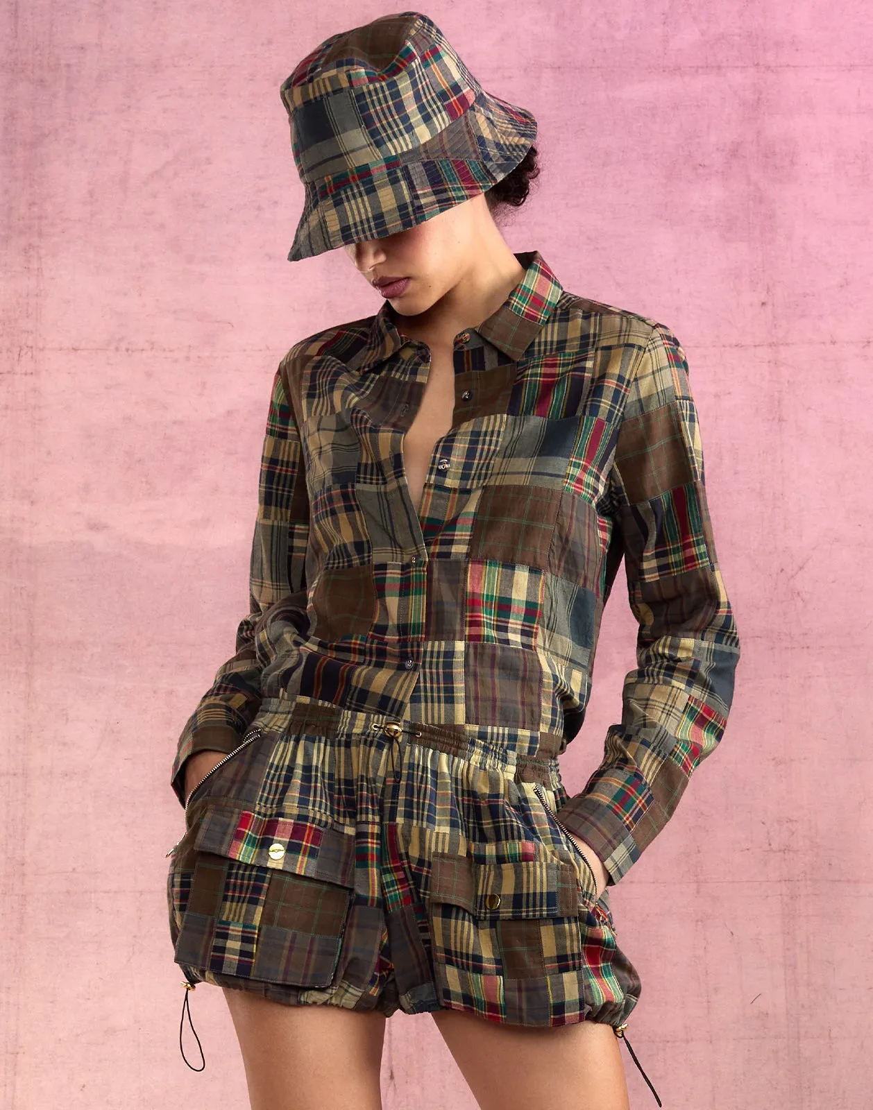 Madrid Madras Bucket Hat