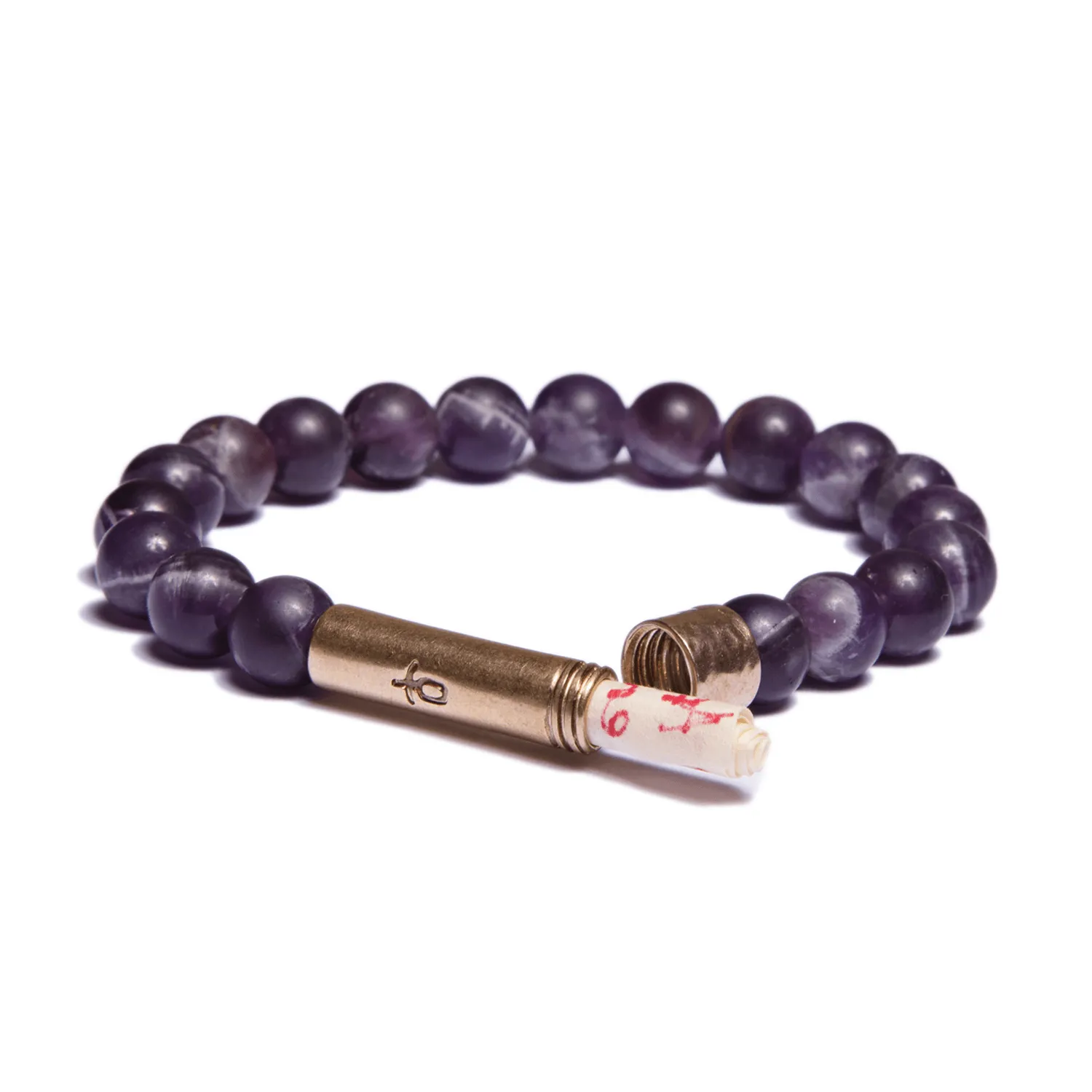 Matte Amethyst Intention Bracelet