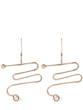 Max Mara   Maremar drop earrings 